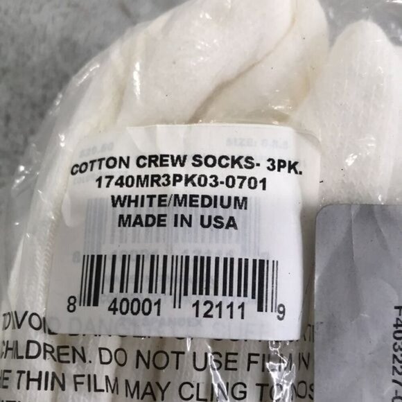 Tommie Copper Men's 3 Pack Crew Sock & 4 Pack Wide Compression Socks Size M New - Picture 3 of 10